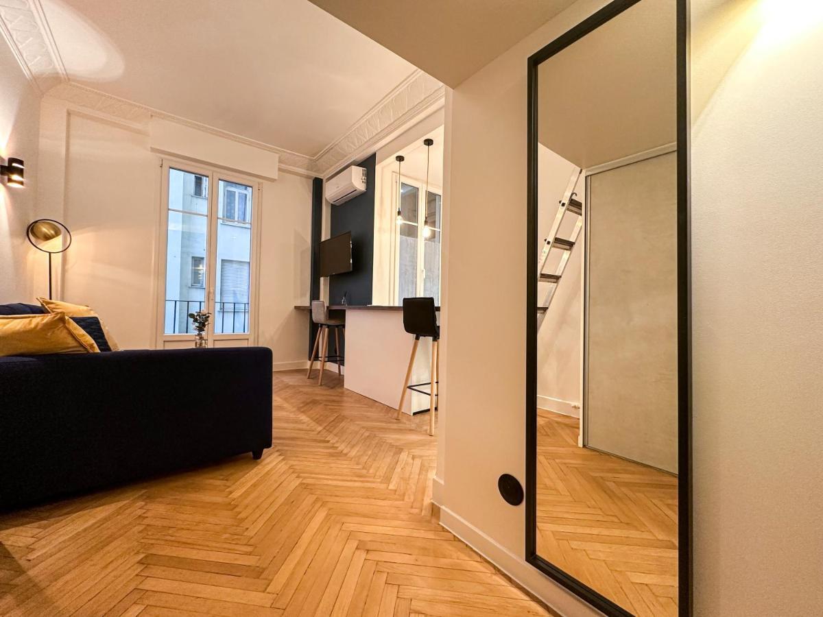 Clemenceau - Appartement Central, Calme, Cosy, Moderne Nizza Exterior foto